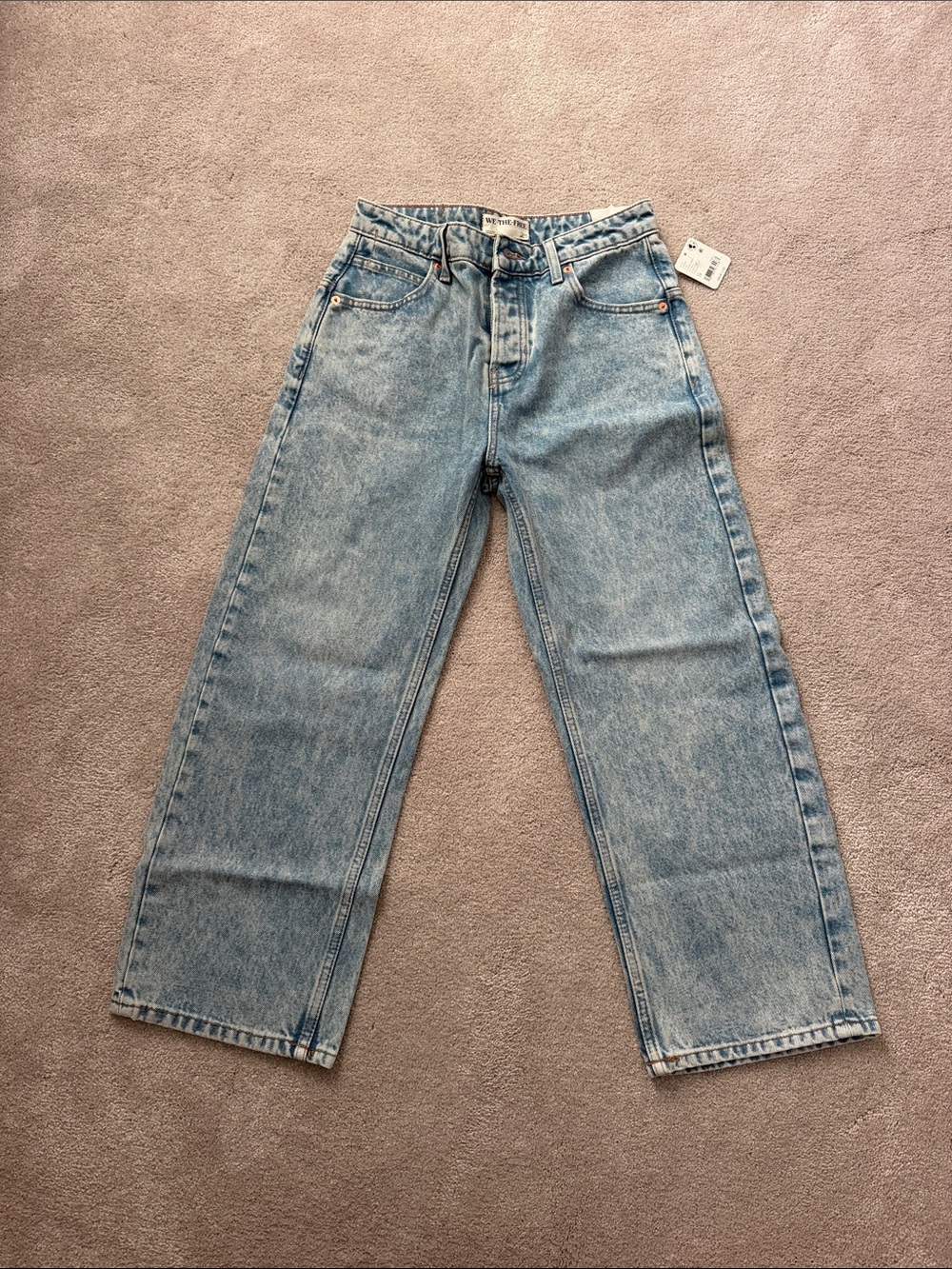 We The Free Light Blue Boyfriend Jeans